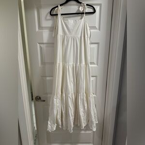Jason Wu white embroidered dress size XL